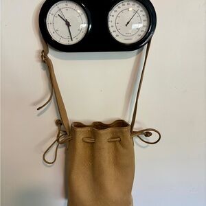 Coach Tan Leather Shoulder Bag